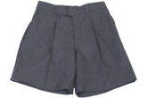 Serge School Shorts - Grey