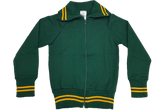 Woolen Tracksuit Set - Bottle Green/Gold (PDR)