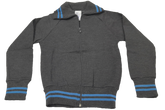 Woolen Tracksuit Set - Grey/Sky Blue (PDR)