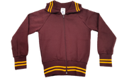 Woolen Tracksuit Set - Maroon/Gold (PDR)
