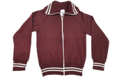 Woolen Tracksuit Set - Maroon/White (PDR)