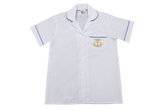 Shortsleeve Peterpan Blouse Emb - Sparks Estate