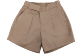 School Shorts Khaki Emb - Canaan College