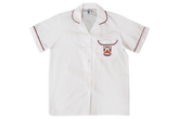 Shortsleeve Roundneck Blouse Emb - Sivananda