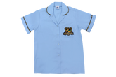 Shortsleeve Roundneck Blouse Emb - Ekwazini