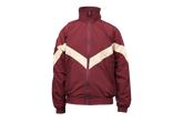 Taslon Tracksuit Set Plain - Maroon/Beige