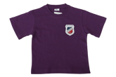 T-Shirt Plain - Purple Printed - Star College (Toddlers)