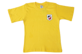 T-Shirt Plain - Yellow Printed - Star College