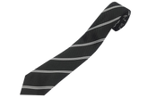 Striped Tie - Black/White