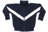 Taslon Tracksuit Set Plain - Navy/White