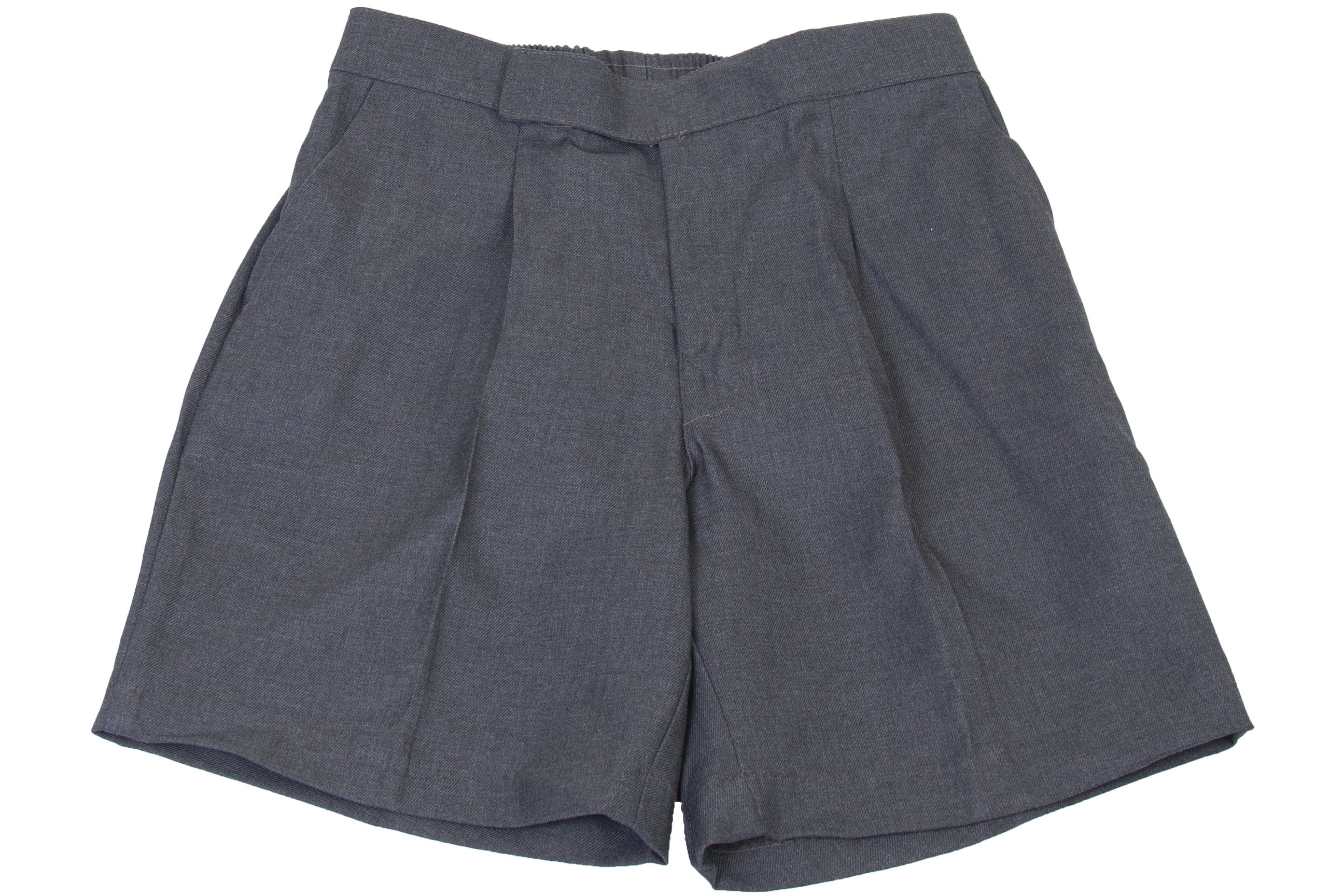 Serge School Shorts - Grey