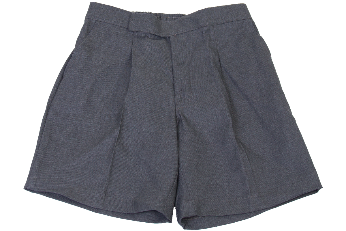 Serge School Shorts - Grey