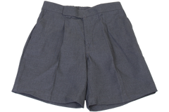 Serge School Shorts - Grey