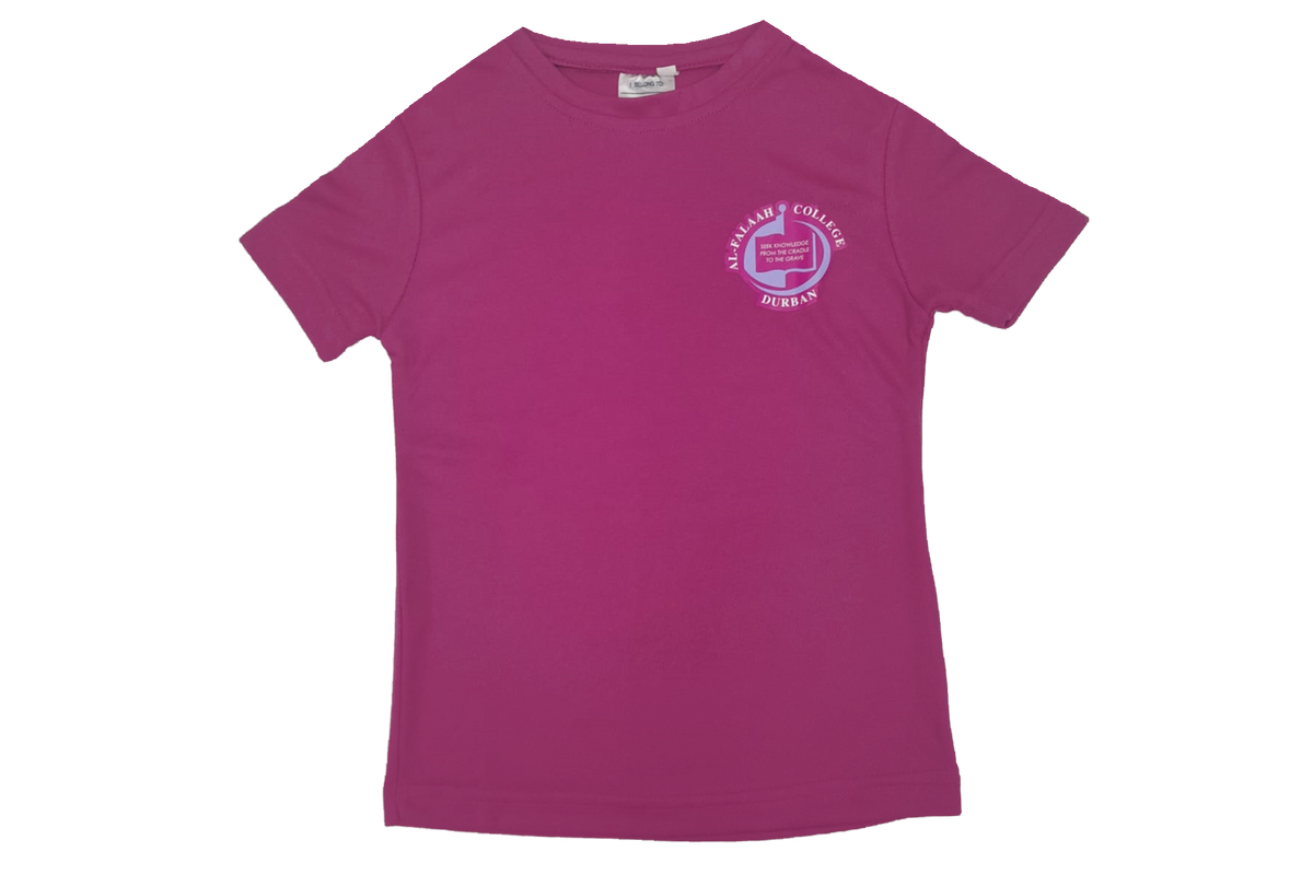 T-Shirt  - Al-Falaah Girls Sports - Pink (Pre-school)
