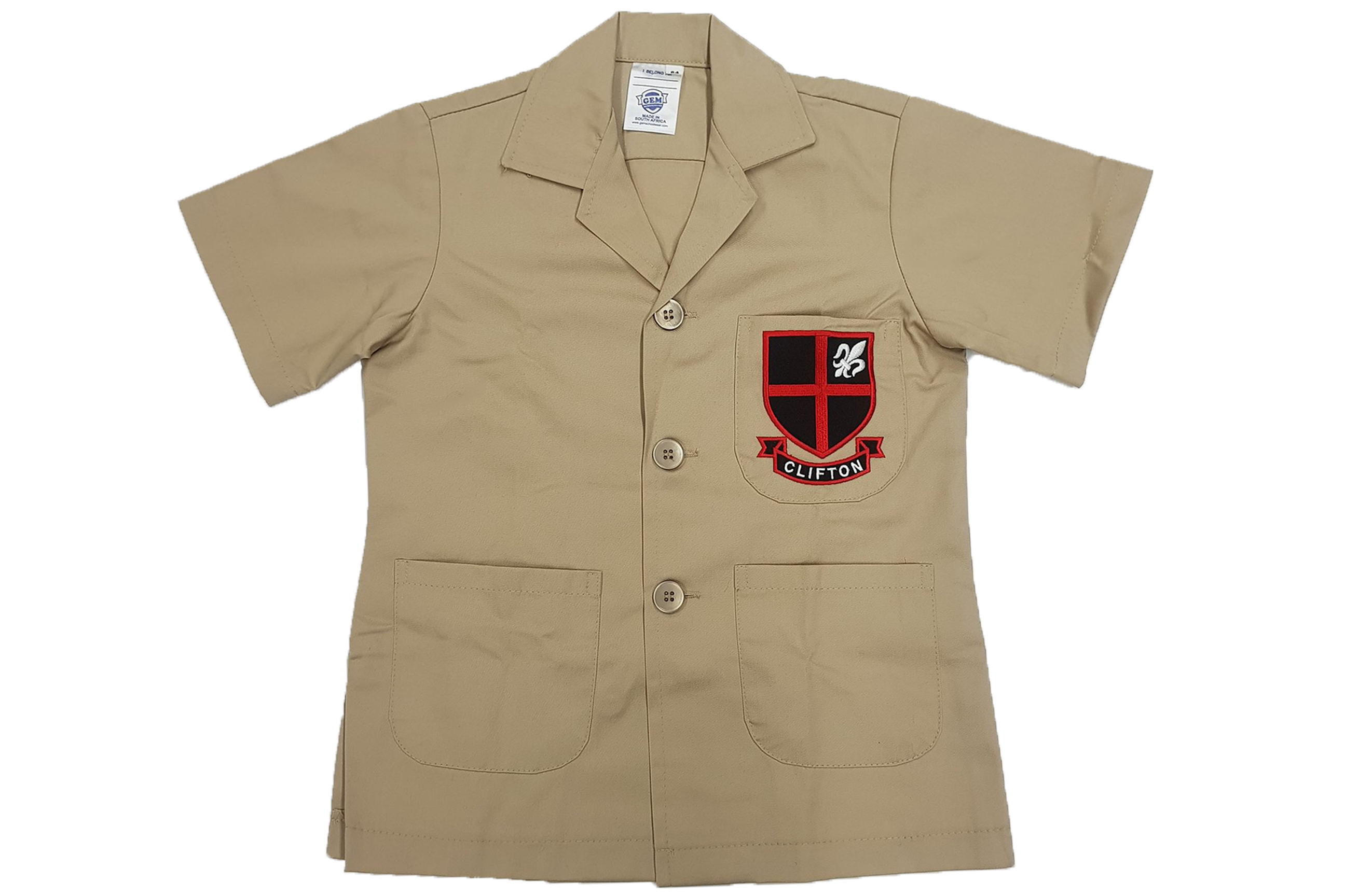 Safari Jacket Emb Sand - Clifton