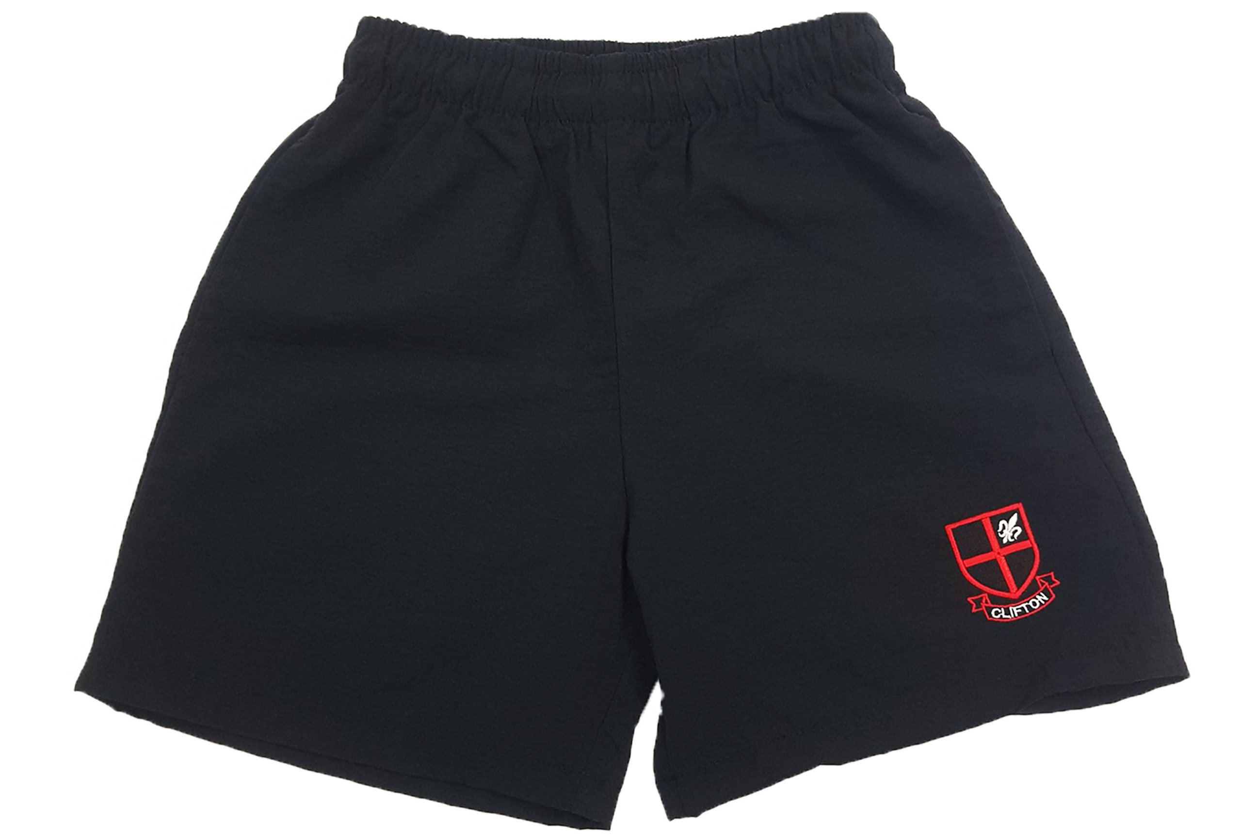 Taslon Baggies Emb Black - Clifton