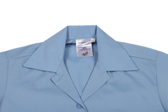 Shortsleeve Gladneck Blouse - Blue