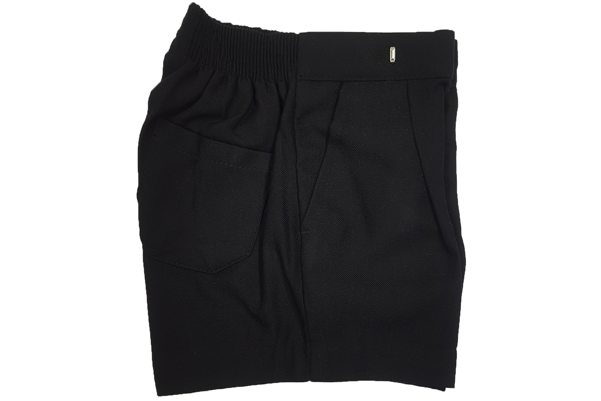 Serge School Shorts - Black