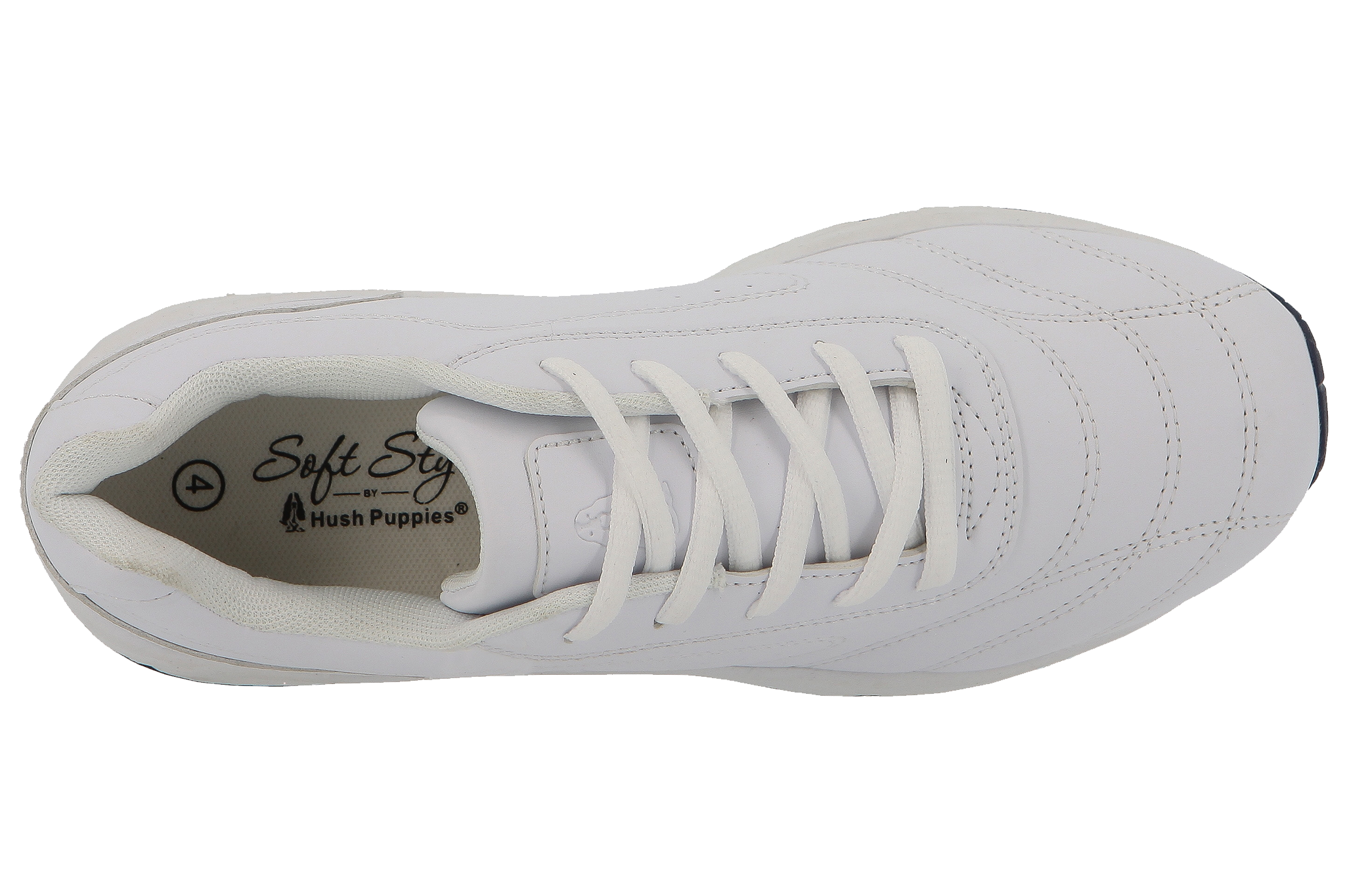 Hush Puppies Ace Lace Up Takkies - White