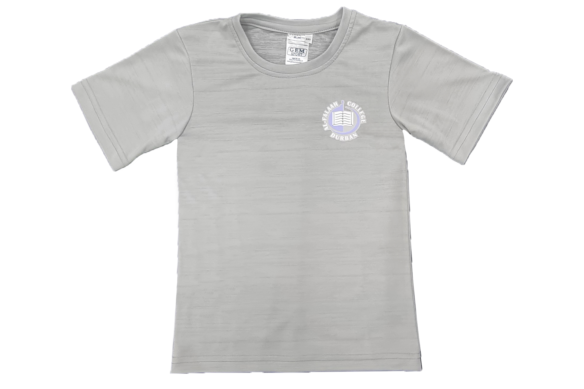T-Shirt  - Al-Falaah Sports - Grey (GR 1 to 12) Girls