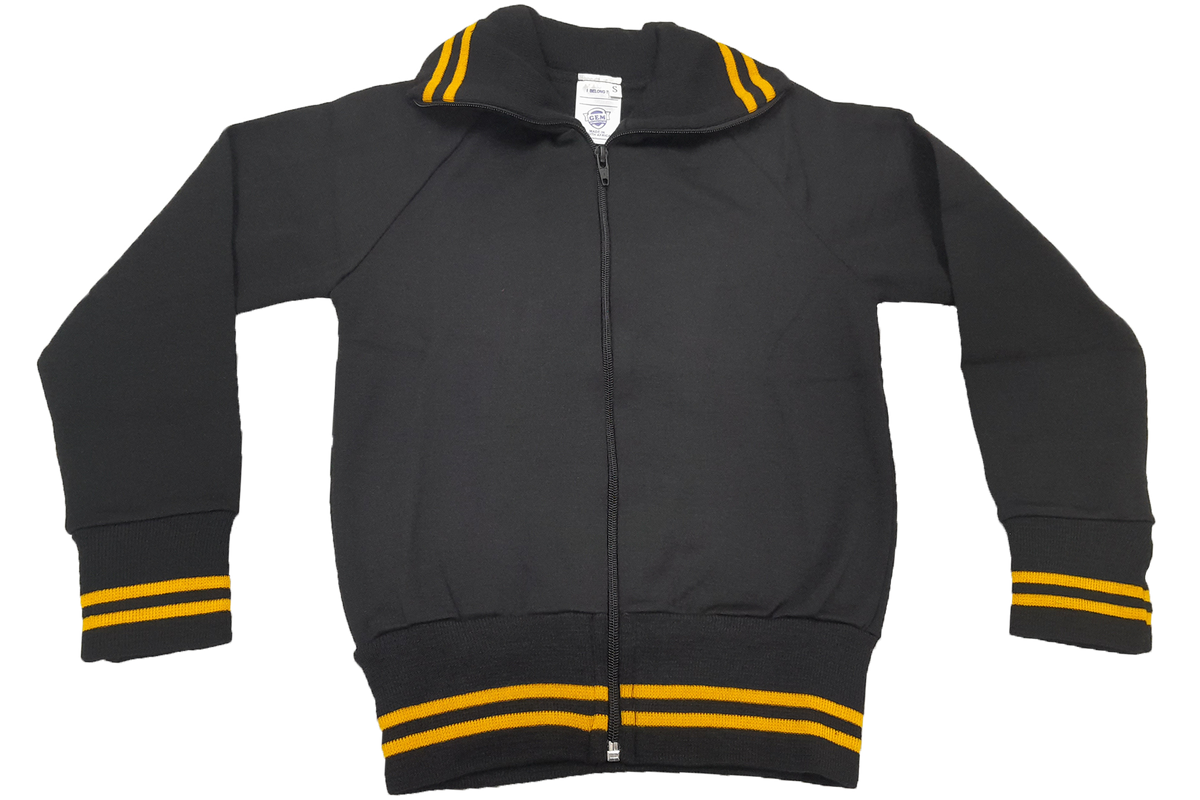 Woolen Tracksuit Set - Black/Gold (PDR)
