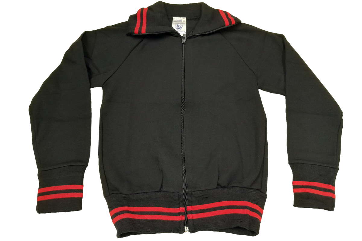 Woolen Tracksuit Set - Black/Red (PDR)
