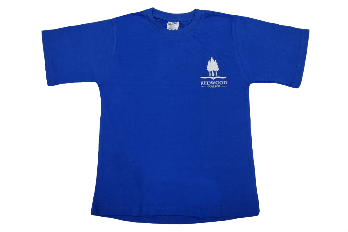 T-Shirt Printed - Redwood - Royal (Sharks)