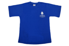 T-Shirt Printed - Redwood - Royal (Sharks)