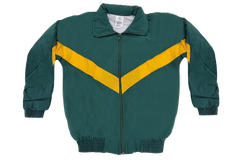 Taslon Tracksuit Set Plain - Bottle/Gold