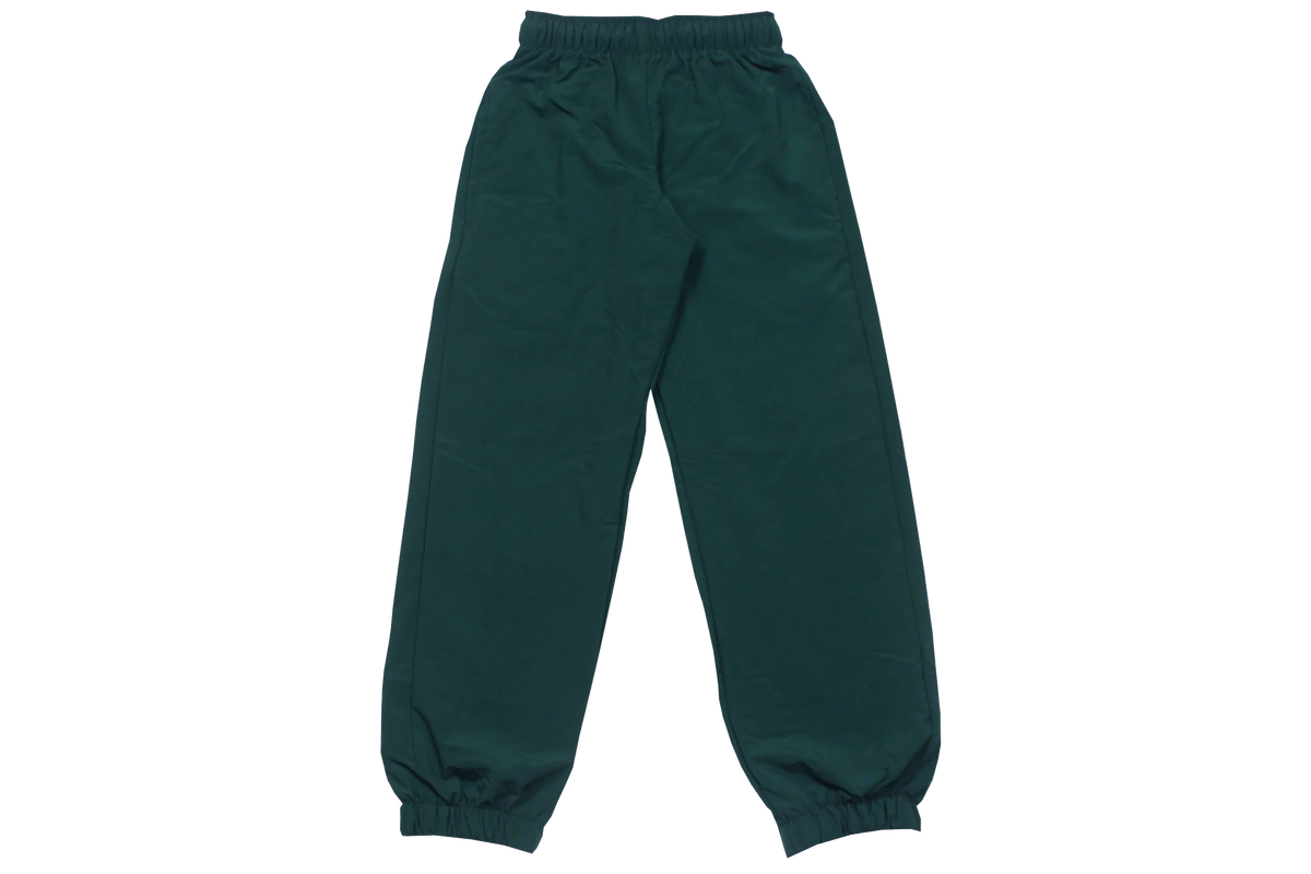 Tracksuit Pants Plain Taslon - Bottle Green