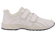 Hush Puppies Deuce Velcro Takkies - White