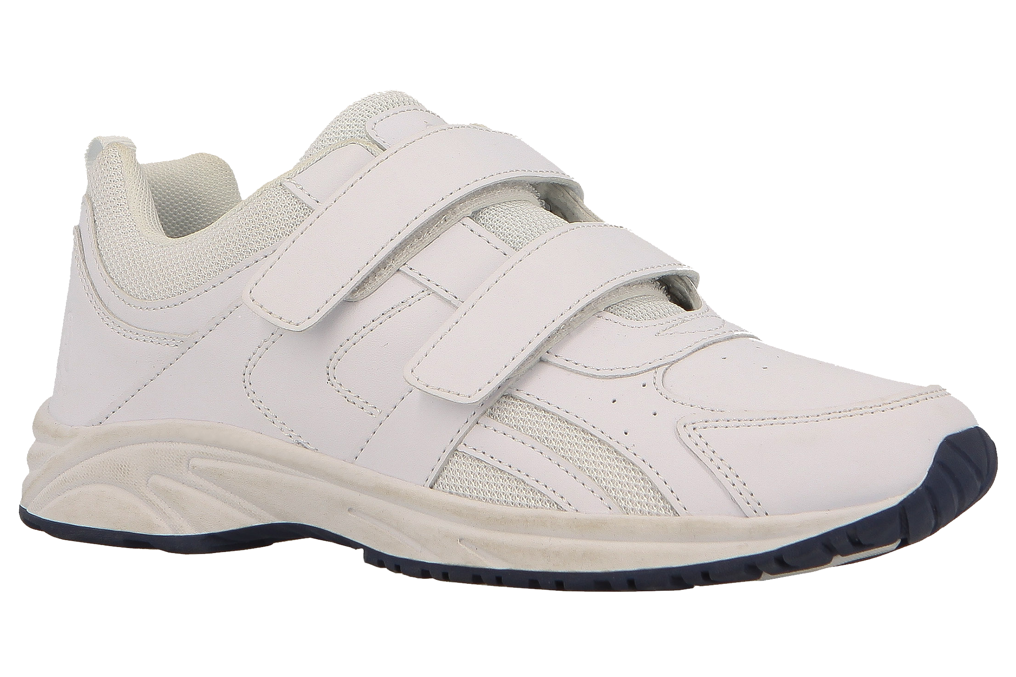 Hush Puppies Deuce Velcro Takkies - White