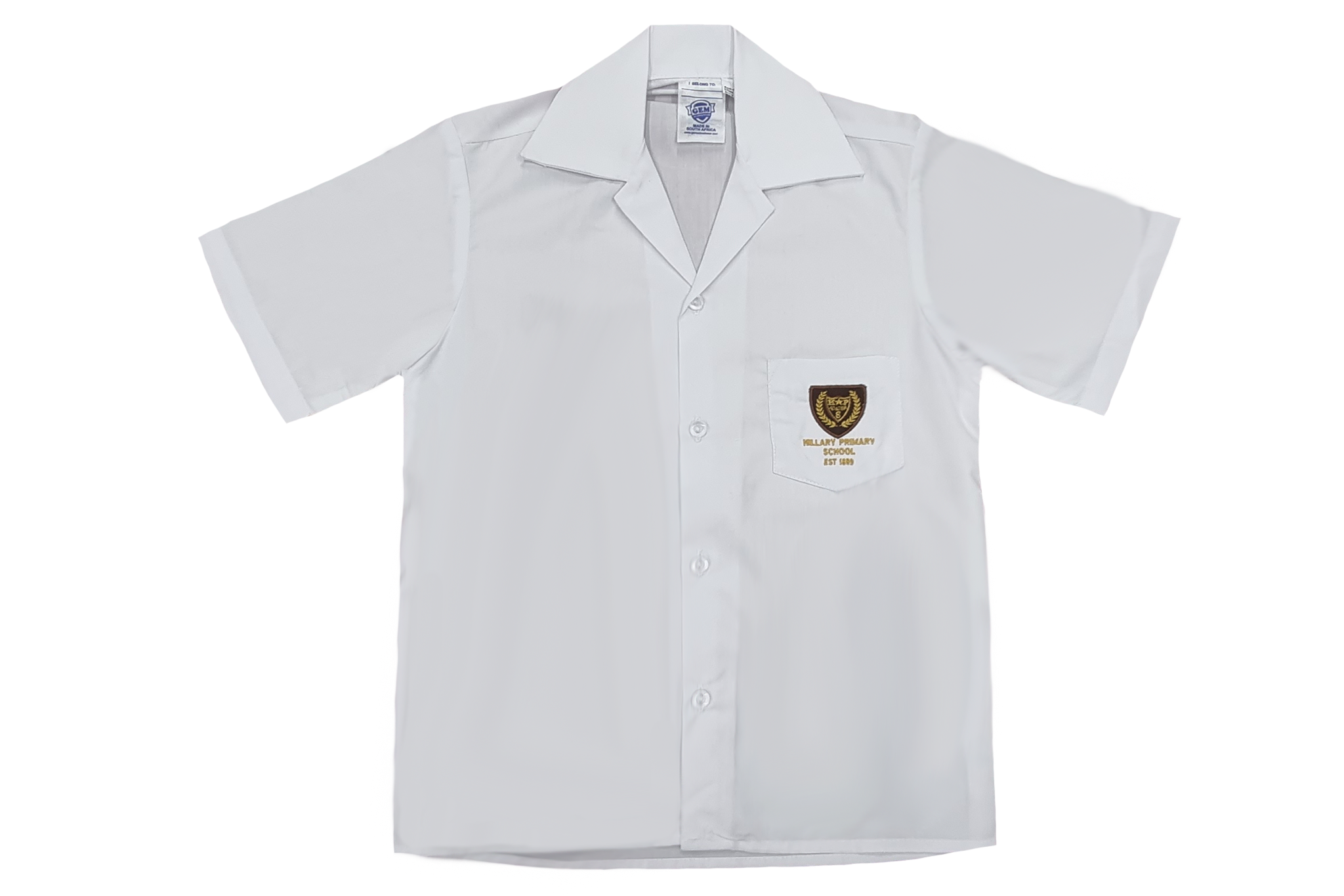 Shortsleeve Emb Shirt - Hillary