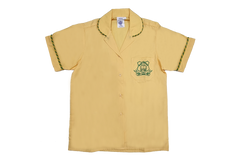 Shortsleeve Roundneck Blouse Emb - Inanda Newtown