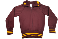 Woolen Tracksuit Set - Maroon/Gold (PDR)