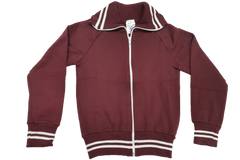 Woolen Tracksuit Set - Maroon/White (PDR)