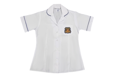 Shortsleeve Roundneck Blouse Emb - Pinetown Girls High