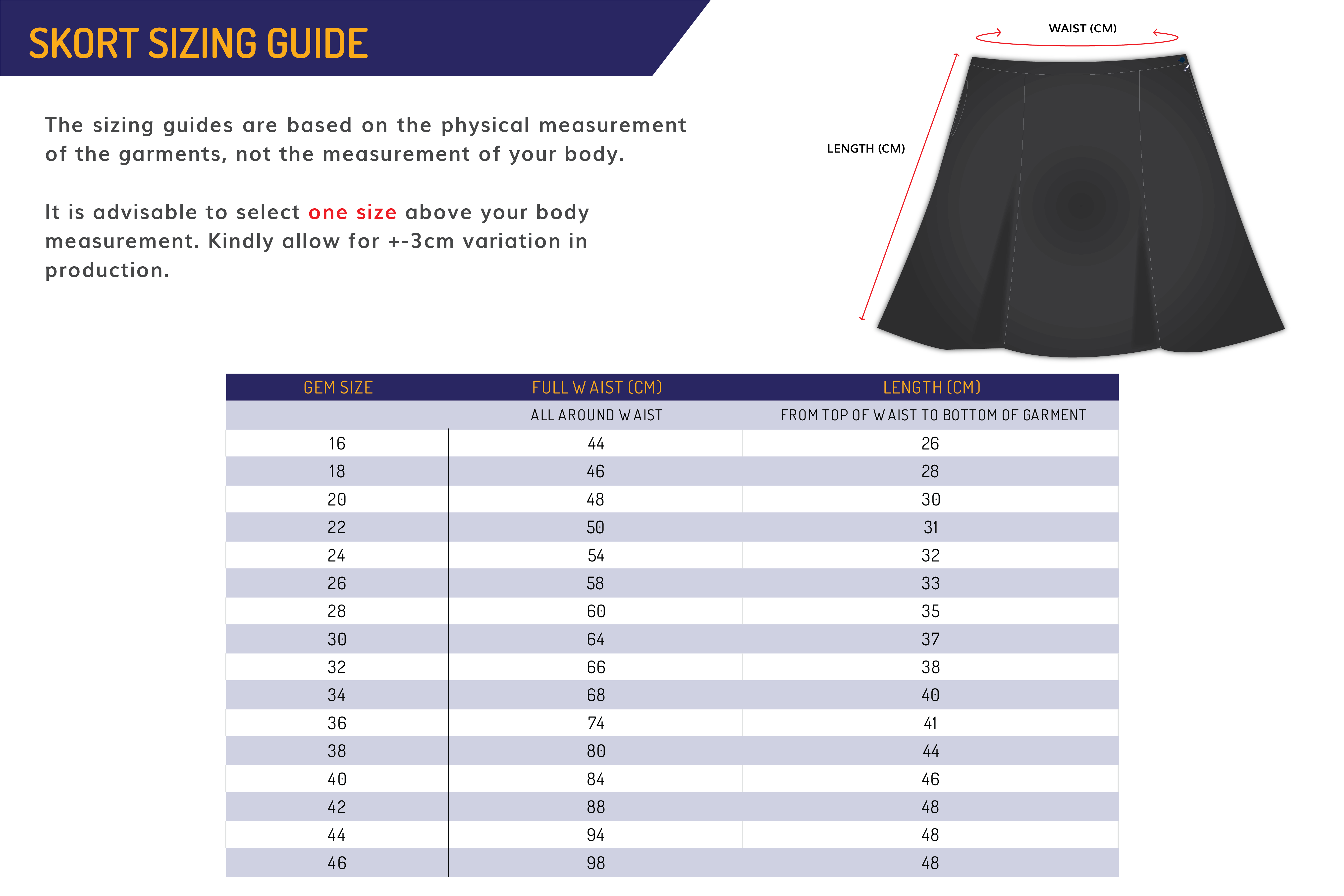 Skort - DCC