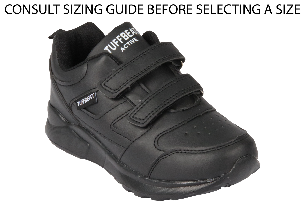 Tuffbeat Velcro Takkies - Black