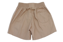 School Shorts Khaki Emb - Canaan College