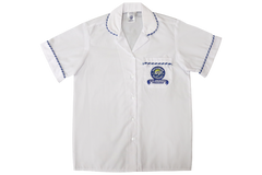 Shortsleeve Braided EMB Blouse - Umkhumbane Secondary/Chesterville