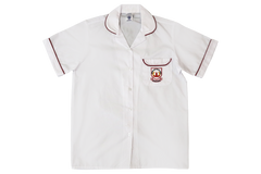 Shortsleeve Roundneck Blouse Emb - Sivananda