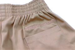 School Shorts Khaki Emb - Canaan College