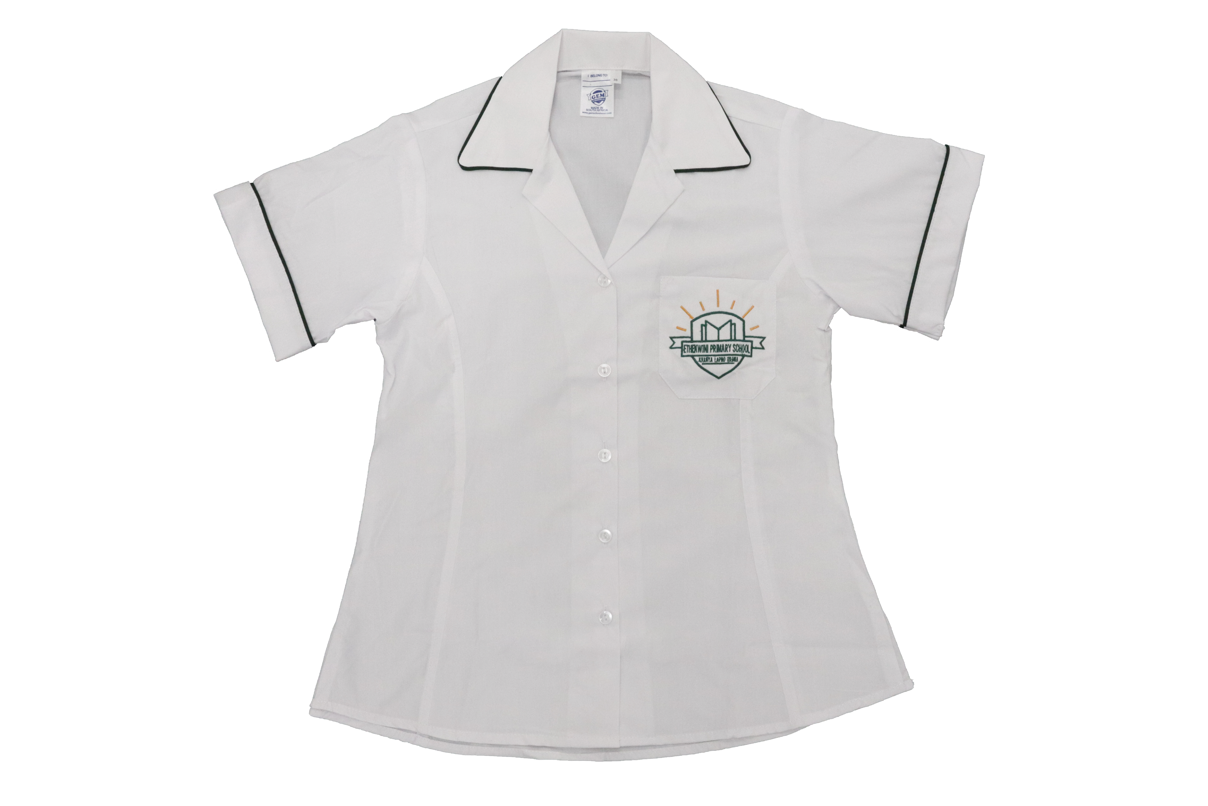 Short sleeve Blouse Emb - eThekwini Primary School