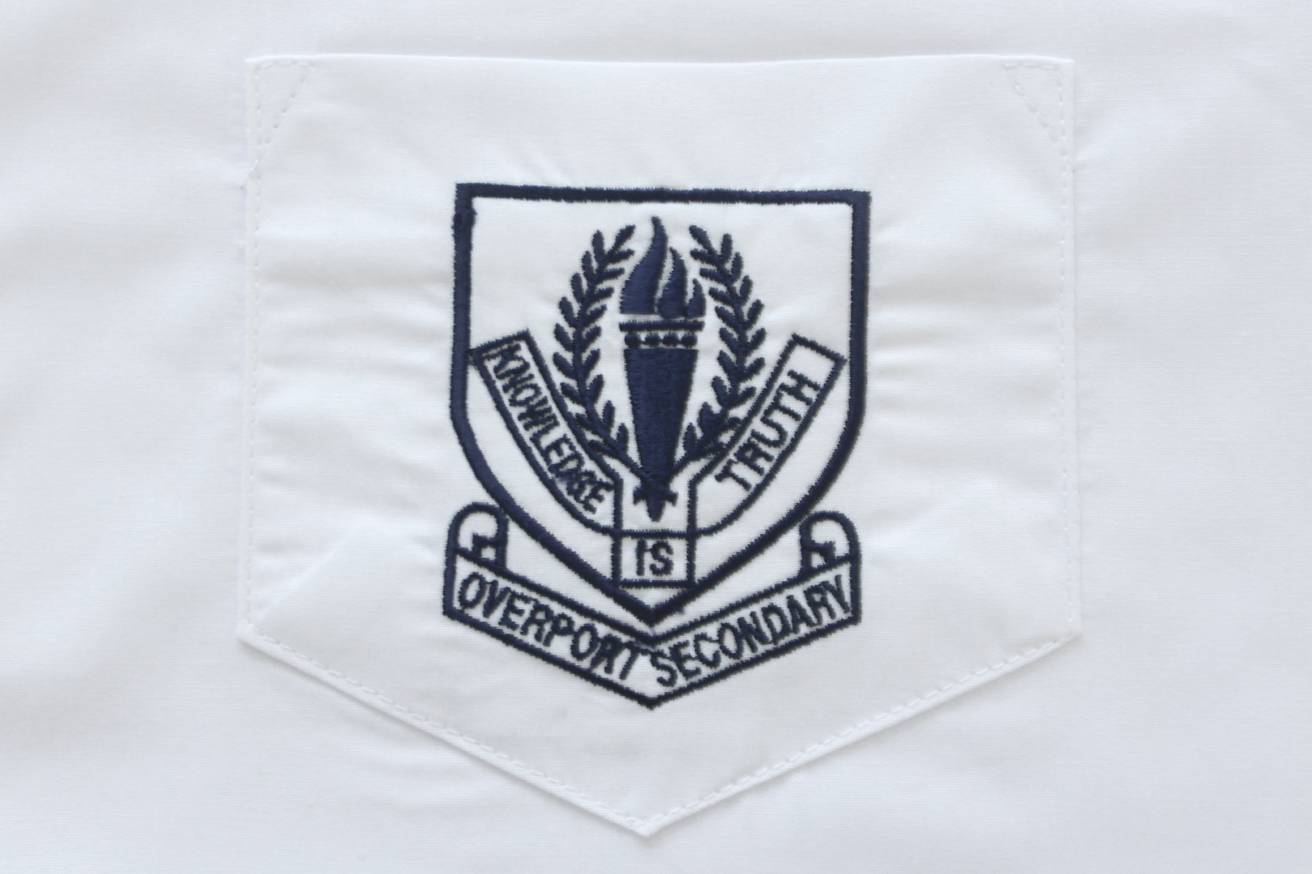 Shortsleeve Emb Shirt - Overport Secondary