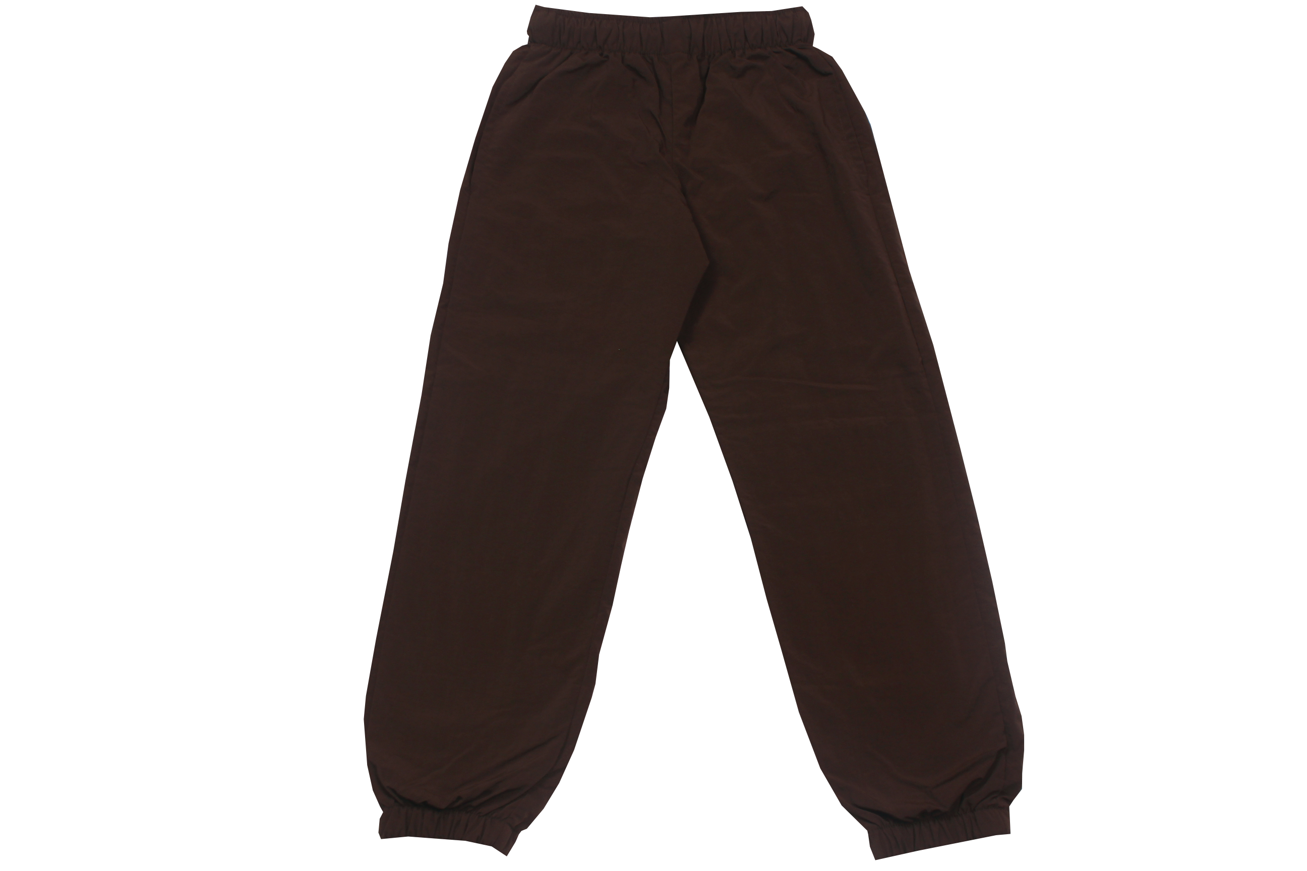 Taslon Tracksuit Set Plain  - Brown/Beige