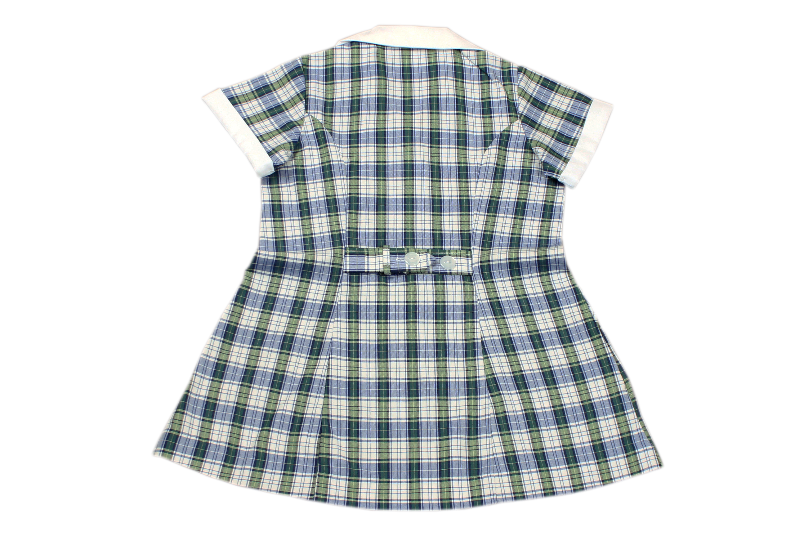 Tartan Emb Dress - Cygnet