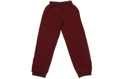 Taslon Tracksuit Set Plain  - Maroon/White
