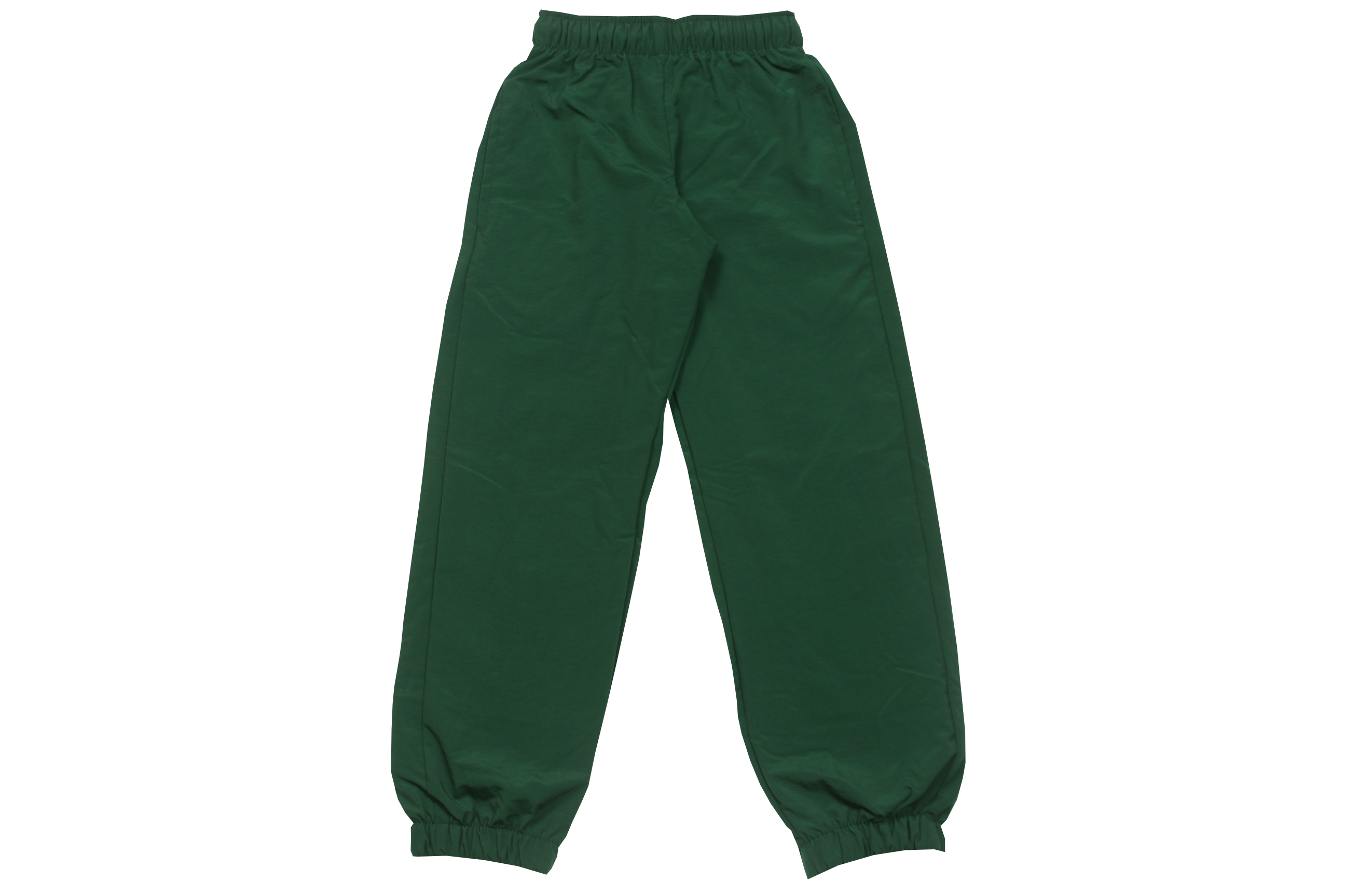 Taslon Tracksuit Set Plain  - Bottle/White