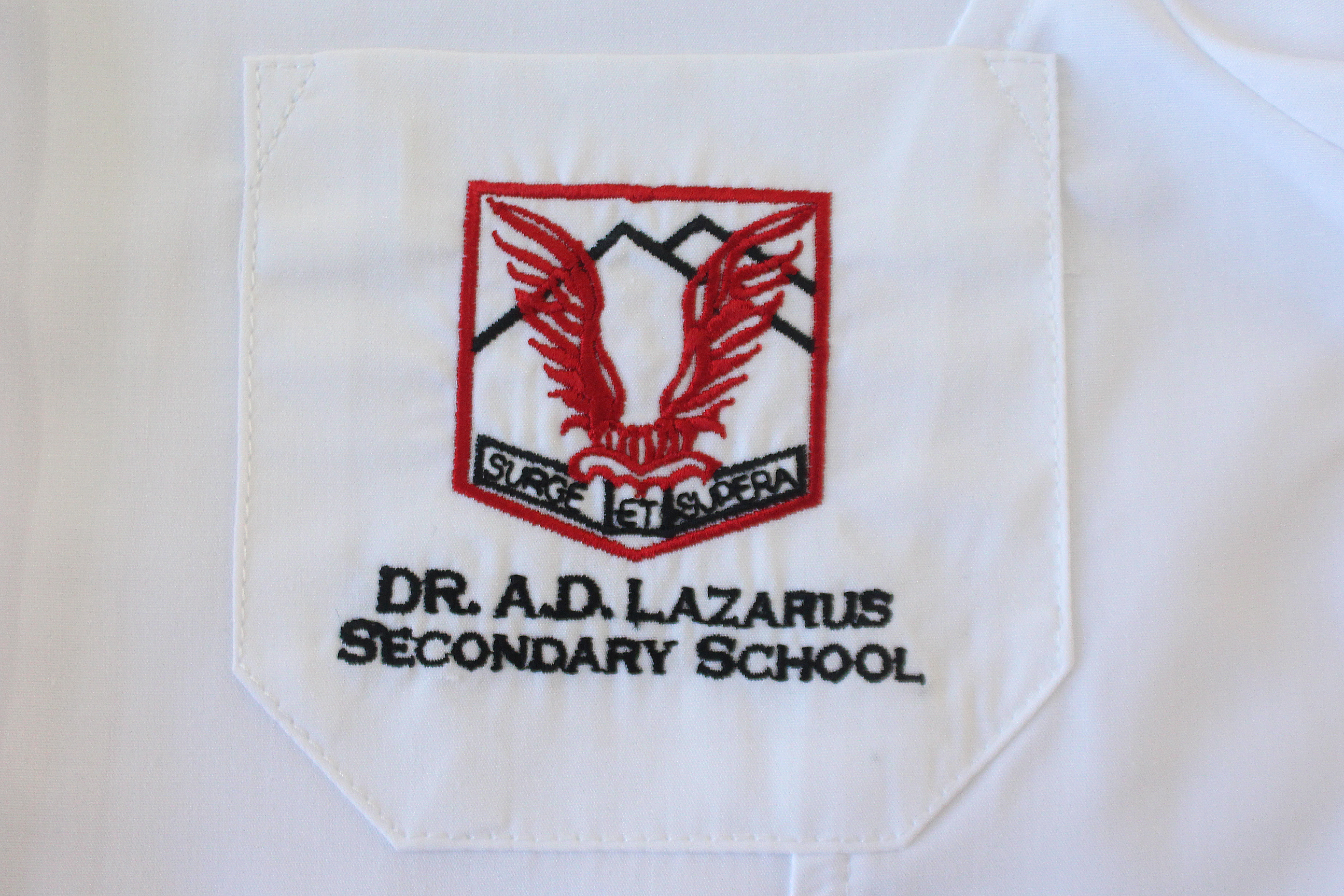 Shortsleeve Gladneck Blouse Emb - AD Lazarus
